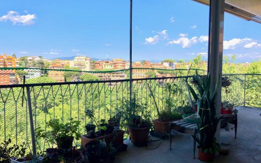 Attico panoramico in buono stato
