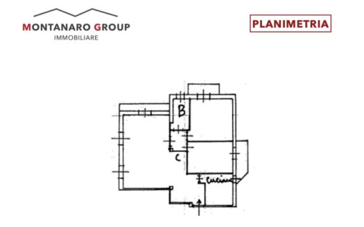 Ampio trilocale di 107 mq in via Val Trompia
