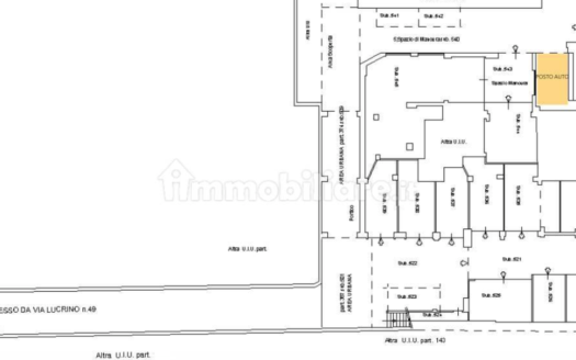 Posto Auto nuova realizzazione Via Lucrino